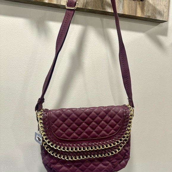 Alyssa Shoulder Bag Crossbody Plum - Picture 2 of 10